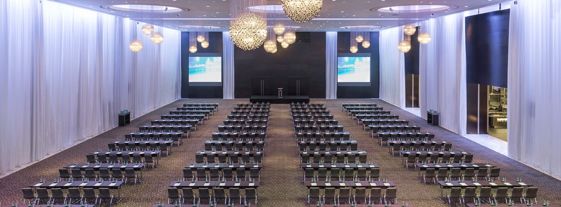 Great Ballroom Theatre Setup