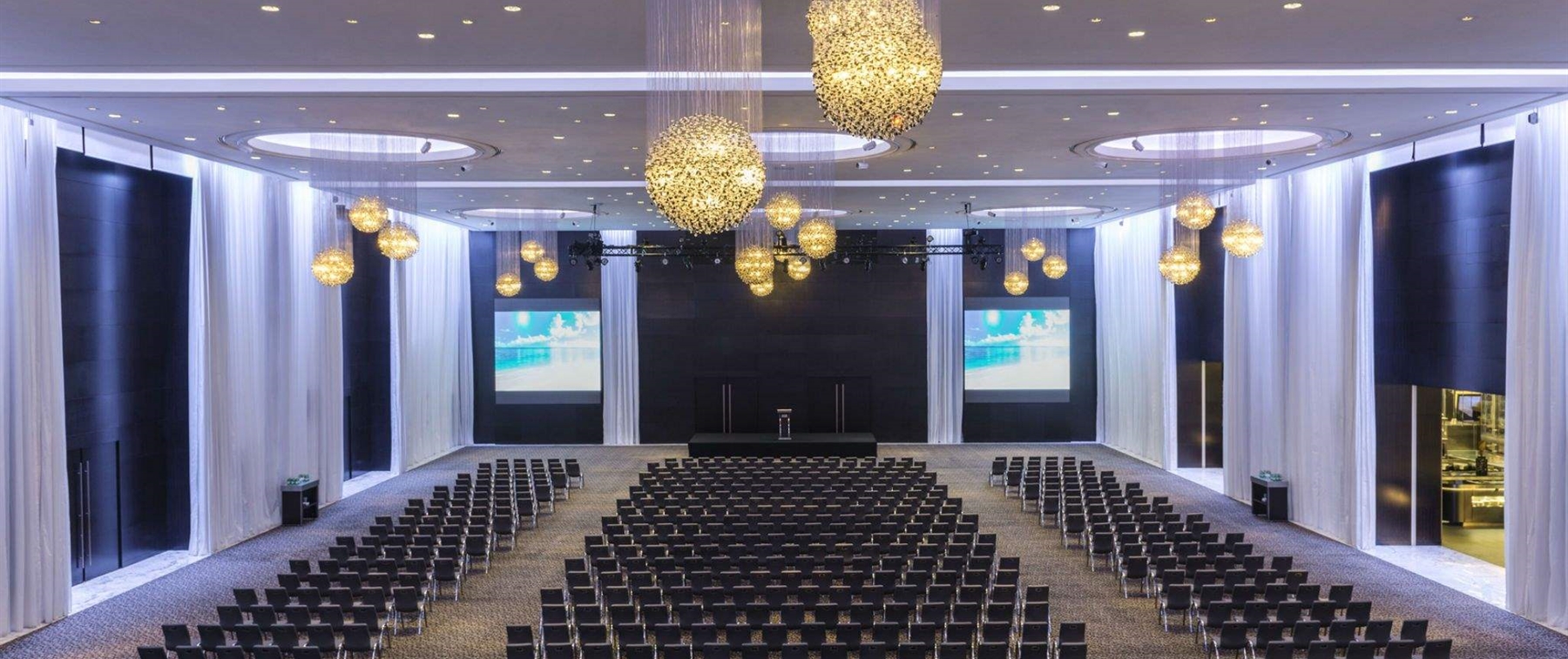 Great Ballroom Theatre Setup