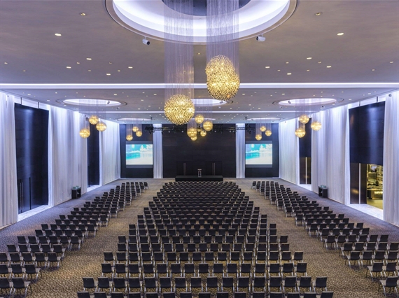 Great Ballroom Theatre Setup